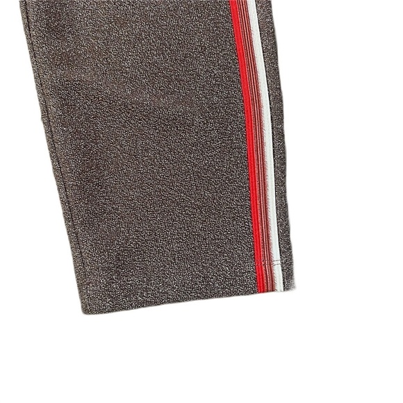 Scotch and Soda Bronze Metallic Knit Side Stripe Trousers - Size XS - Picture 9 of 12